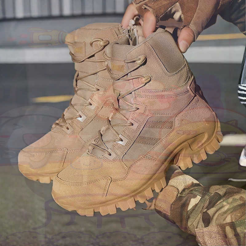 Women Formal Upper Wear - Tan Long Barrel Deadlift Casual Sneakers