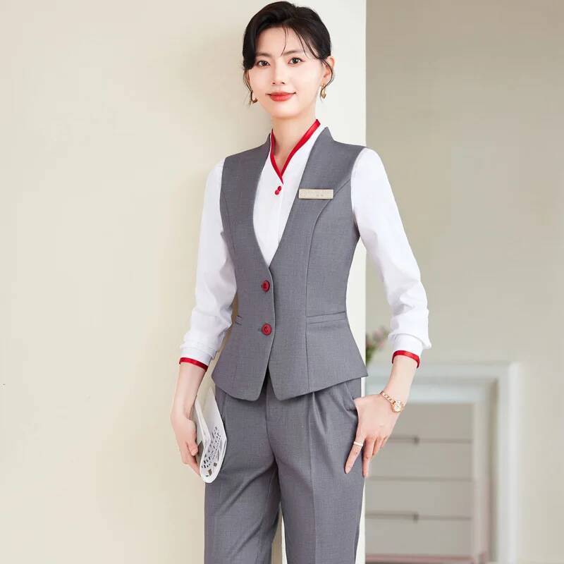 Women Formal Wear Outfits - Plus maat 5XL formele broekpakken elegante
