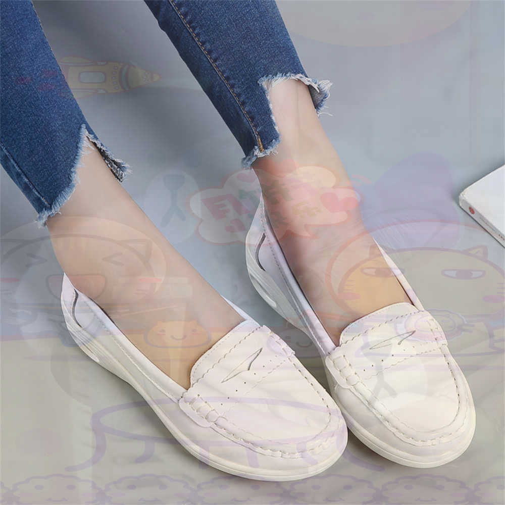Women Formal Upper Wear - Zachte instapper dames grote maat schoenen
