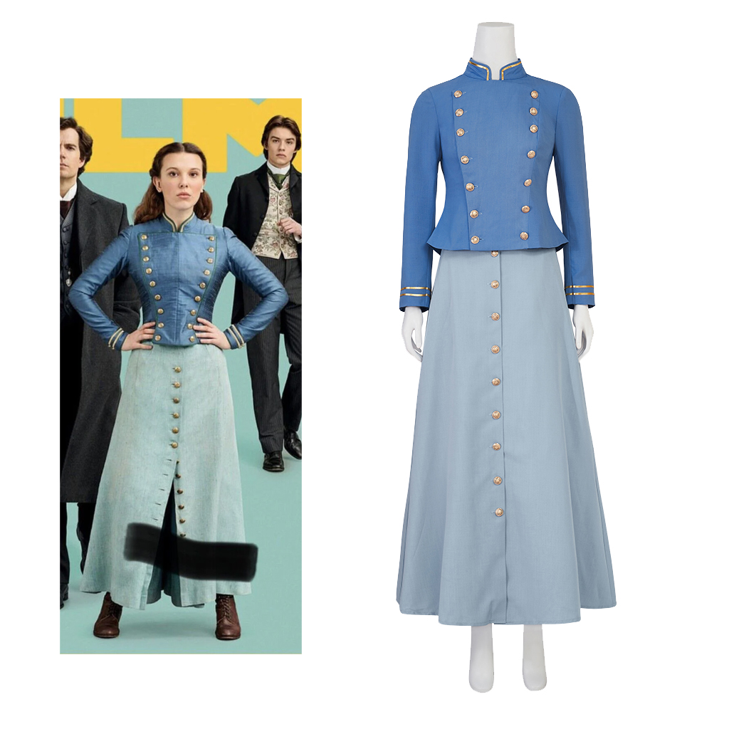 Film Cosplay Enola Holmes 2 Co - Vintage Women'S Formal Wear recensie en prijs