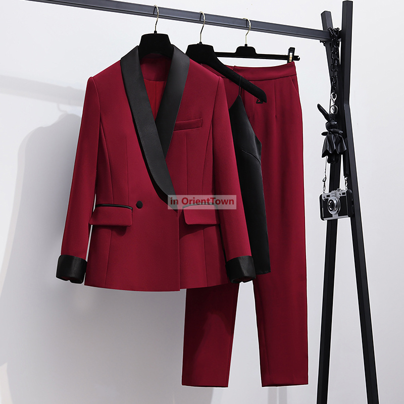 Luxe werkkleding (jas + broek) - Women Formal Wear Sale recensie en prijs