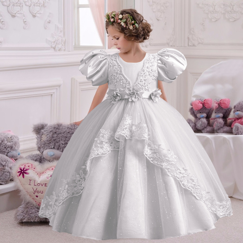 Meisjes Parel Bubble Mouwen Pr - Women'S Formal Wear For Girls recensie en prijs
