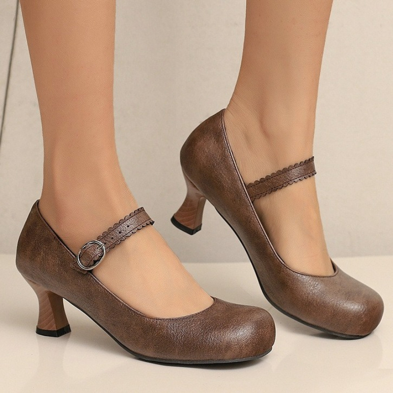 Dames Retro Mary Jane Pumps Ro - Women Formal Wear Shoes recensie en prijs