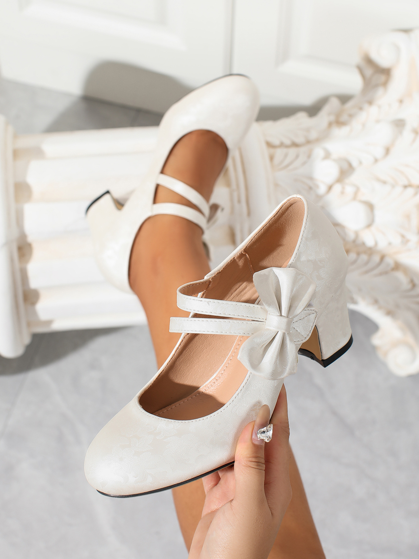Grote dames schoenen met strik - Women Formal Wear Shoes recensie en prijs