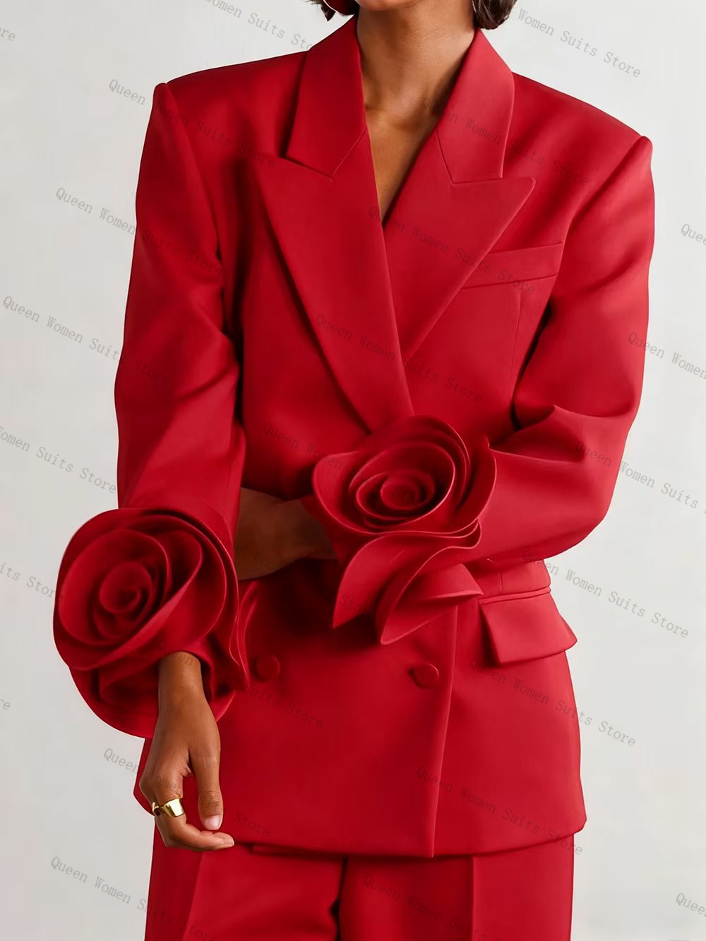 Luxe Rode Vrouwen Pak Set 2-de - Women'S Formal Wear For A Wedding recensie en prijs
