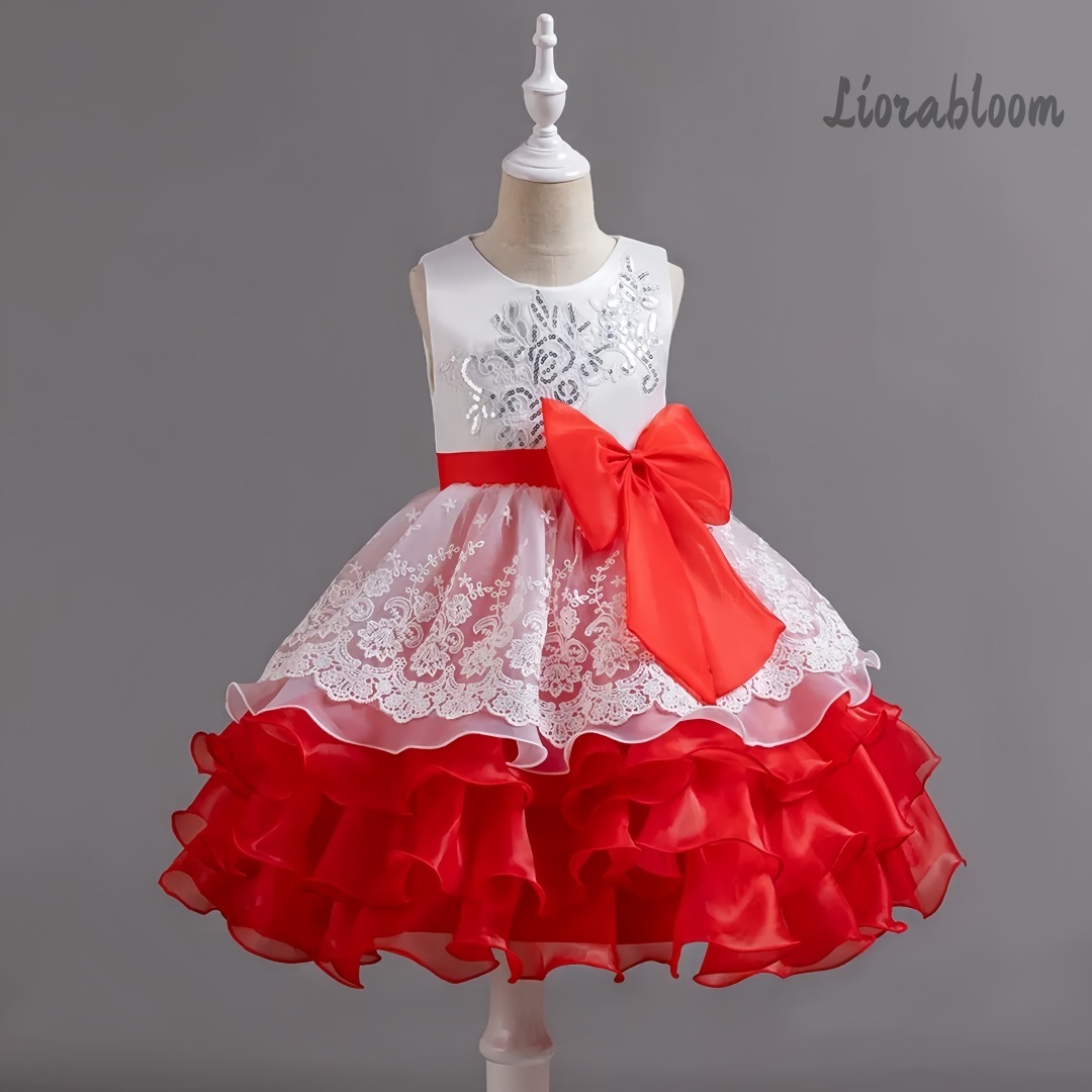 Meisjesjurk met grote strik, m - Women'S Formal Wear For Girls recensie en prijs