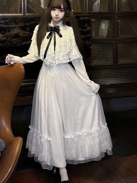 Japanse kanten jurk met korte  - Formal Wear Women Us recensie en prijs