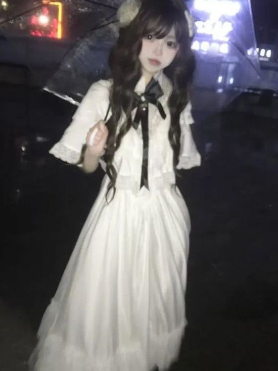 Japanse kanten jurk met korte  - Formal Wear Women Us recensie en prijs