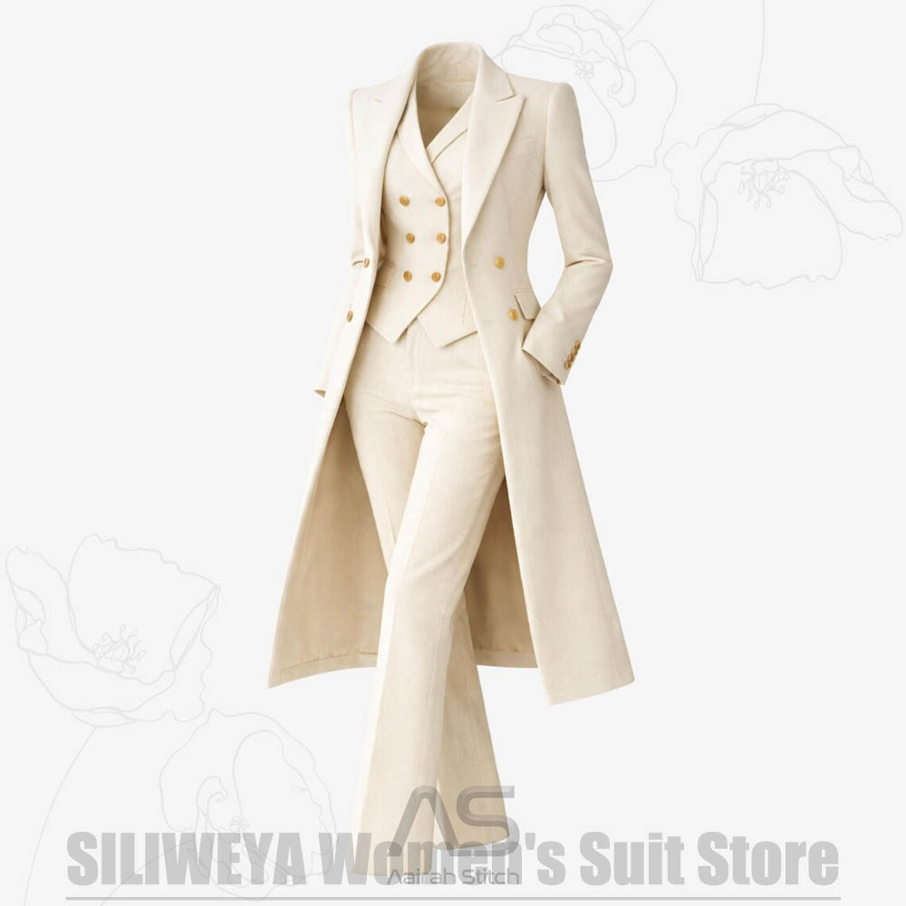 Damespak 3-delig dubbelgeknoop - Women'S Formal Wear For A Wedding recensie en prijs