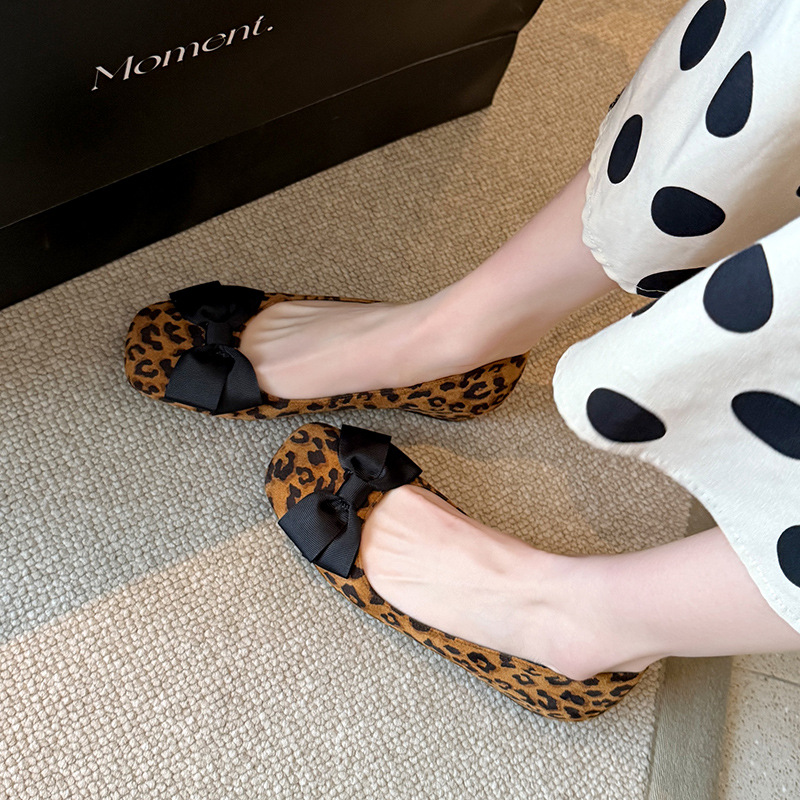 Meerkleurige suède ballerina's - Women Formal Wear Shoes recensie en prijs