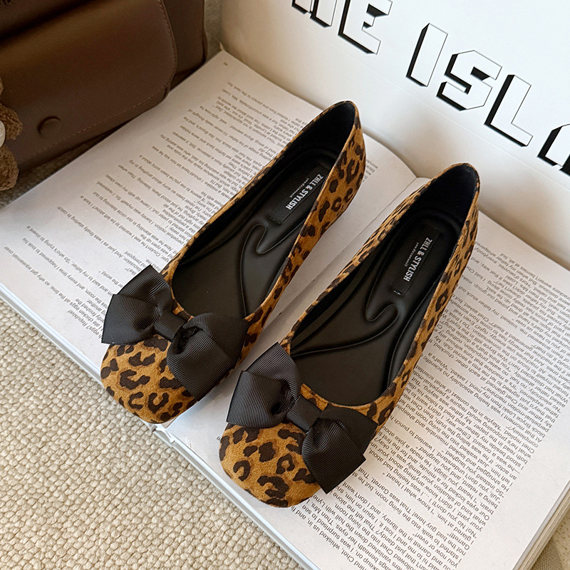 Meerkleurige suède ballerina's - Women Formal Wear Shoes recensie en prijs